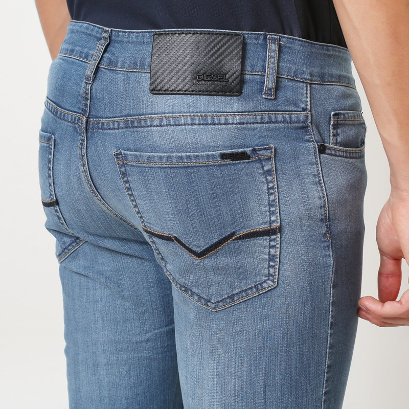 Celana Pria Jeans Original D’INDUSTRIE Slim Fit LIGHT BLUE Stretch MELAR - Slim Fit #celanadieseljea