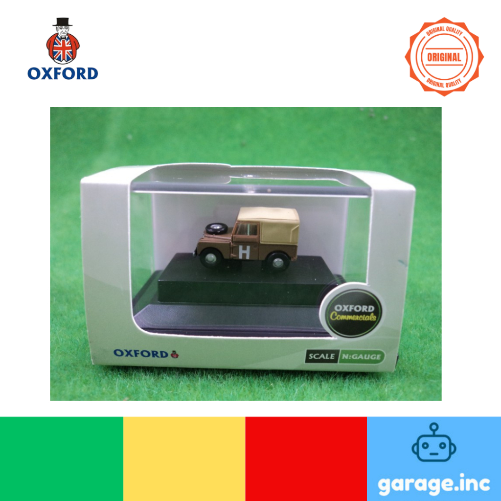 Oxford N:Gauge "Sand/Military land Rover 88"