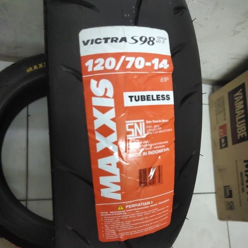 BAN MAXXIS 120/70-14 VICTRA S98 ST tubeless