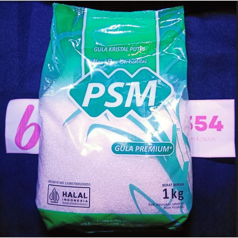 

Gula Pasir Putih PSM 1 Kg