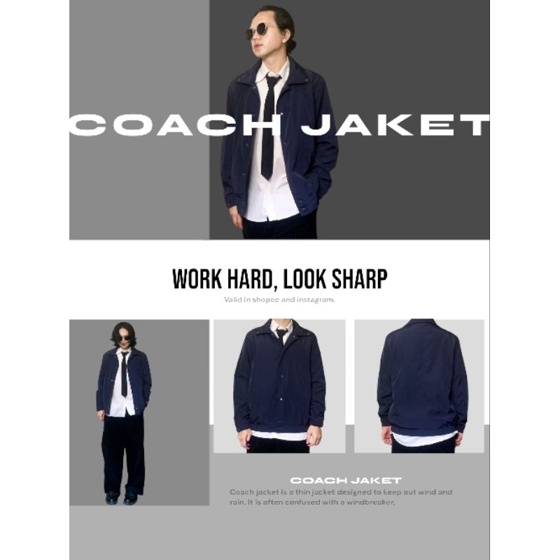 ELEGANCE COACH JAKET || SECOND BRANDED