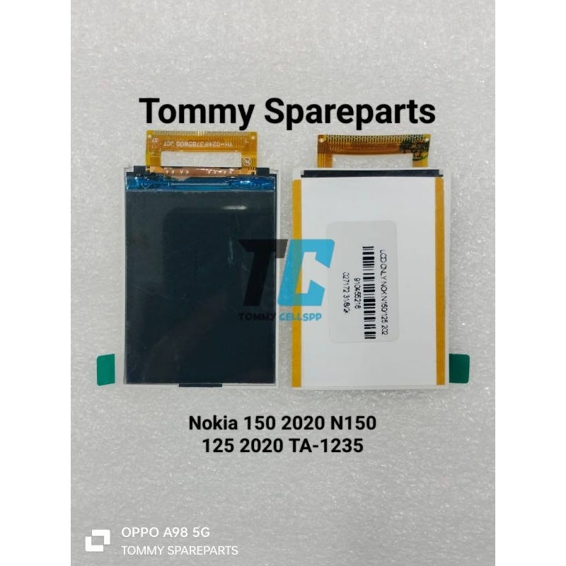 LCD ONLY NOKIA 150 2020 N150 125 2020 TA-1235 ORIGINAL