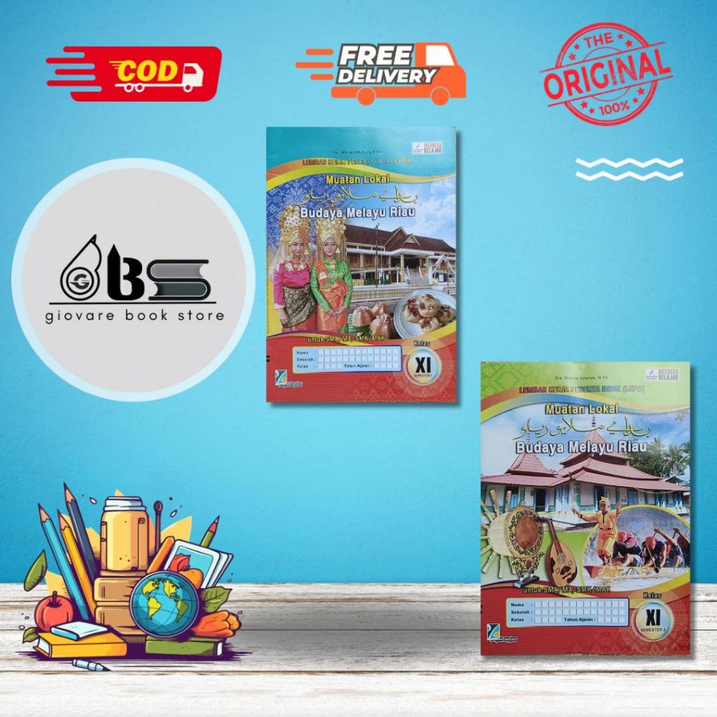 BUKU LKS BMR KELAS 11 INPRASA | LKS BUDAYA MELAYU RIAU SMA KELAS 11 ORIGINAL