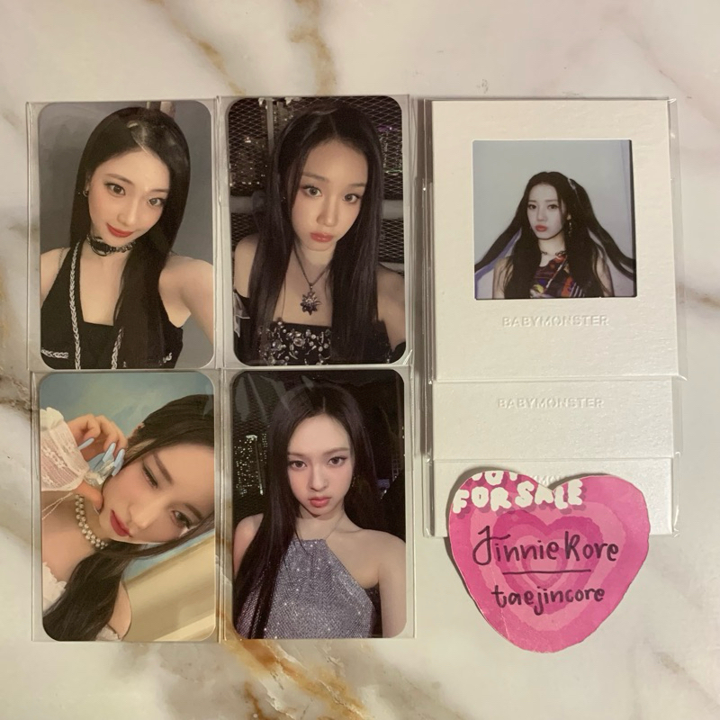 [READY] BABYMONSTER FOREVER MD POB PREORDER BENEFIT ACRYLIC STAND PHOTOCARD PACKAGE ONLY INSTANT PHO