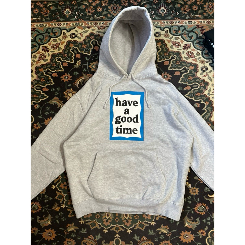 Have A Good Time Hoodie Blue Frame & Camo