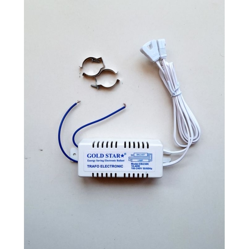 Ballast elektrik Trafo elektronik lampu TL neon 20W 40W