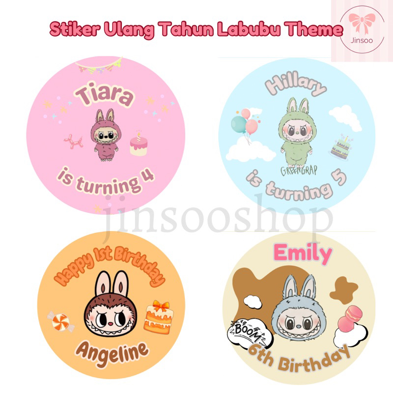 

Stiker Ulang Tahun Labubu Theme Edition