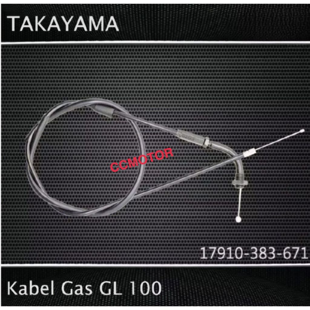 KABEL GAS GL100 GL 100 TAKAYAMA