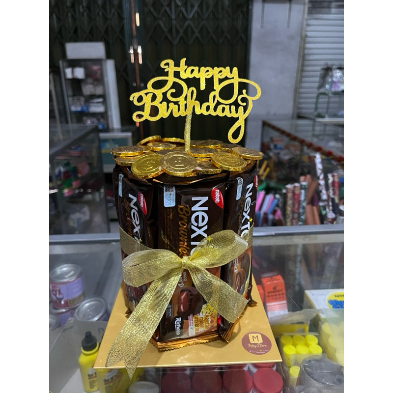 

Snack Tower Cokelat