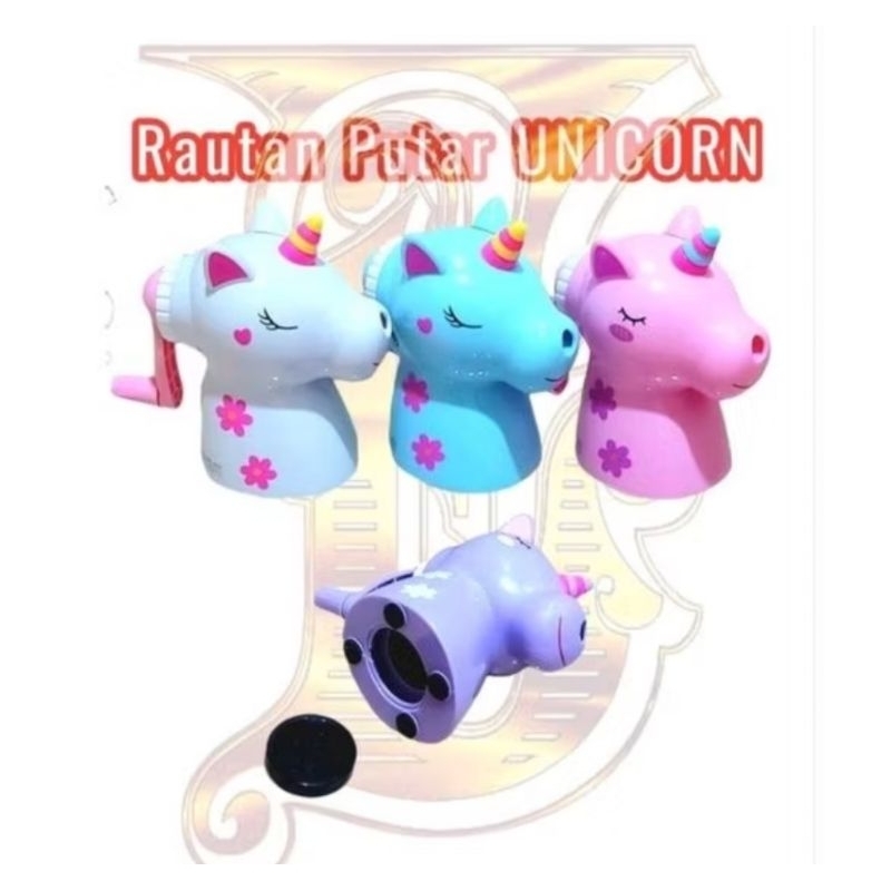 

Serutan Rautan Pensil Putar UNICORN dudukmeja