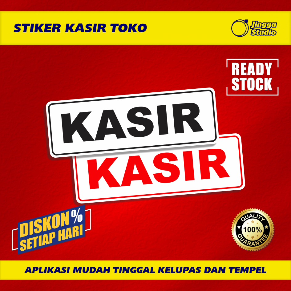 

Stiker Kasir Toko Warung Depot