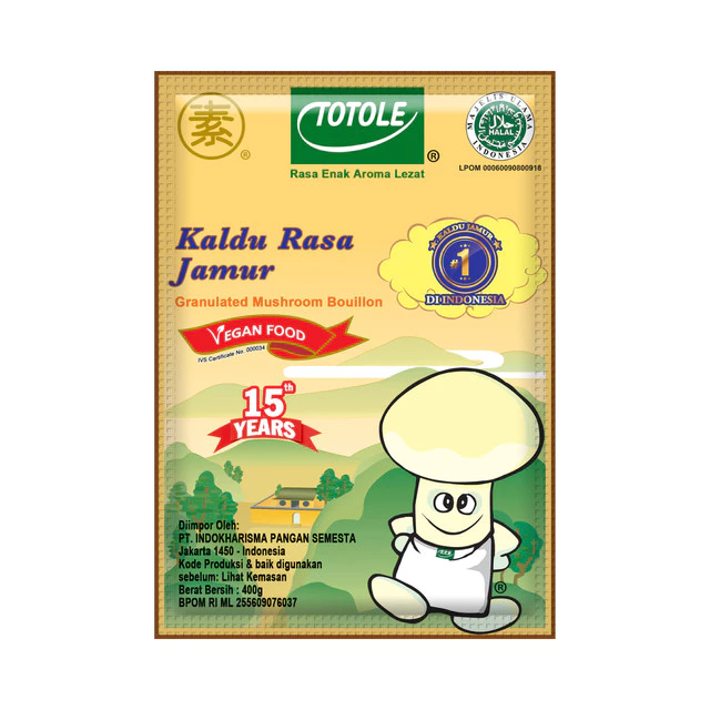 

Totole Kaldu Jamur 400gr