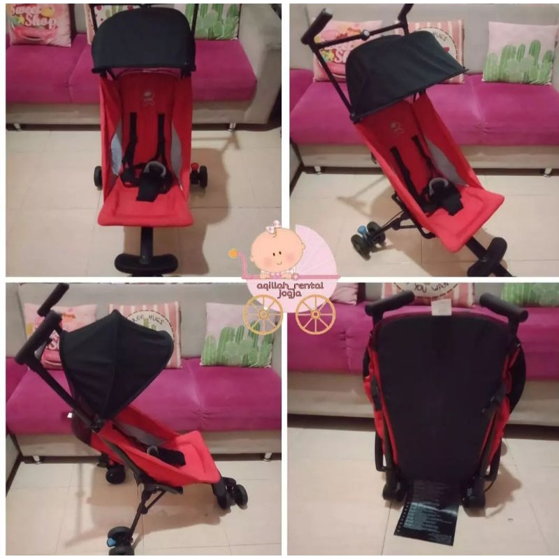 preloved stroller isport cbx cocolatte