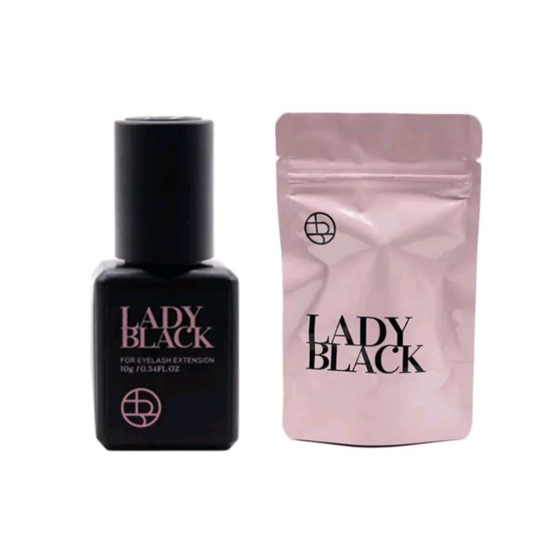 LADY BLACK LEM BULU MATA EXTENSION TAHAN LAMA
