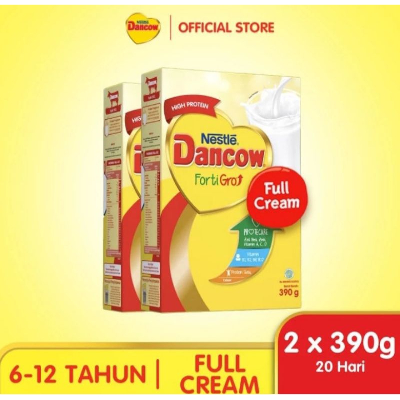 

DANCOW FORTIGRO FULL CREAM 390GR ISI 2 PCS