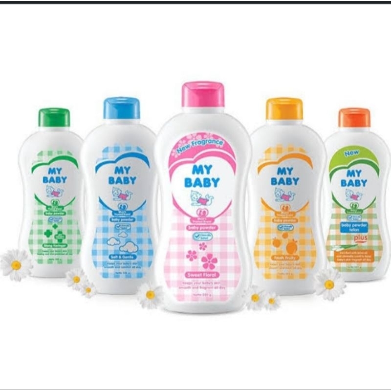 My baby Powder bedak bayi/ my baby bedak tabur 250g+63gr