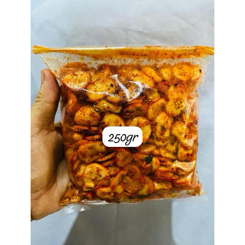 

kerupuk bawang kerupuk seblak kerupuk jablay pedas daun jeruk isi 250gram Kering Food Snacks