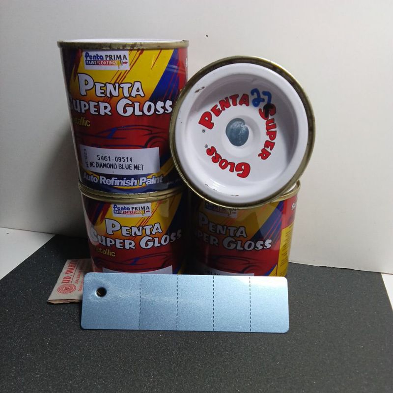 09514 CAT DUCO PENTA DIAMOND BLUE METALIK BIRU YAMAHA MIO 5TL