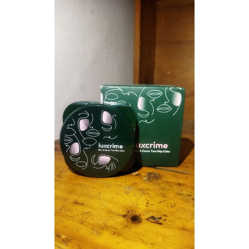 Preloved Bedak Luxcrime Cinnamon