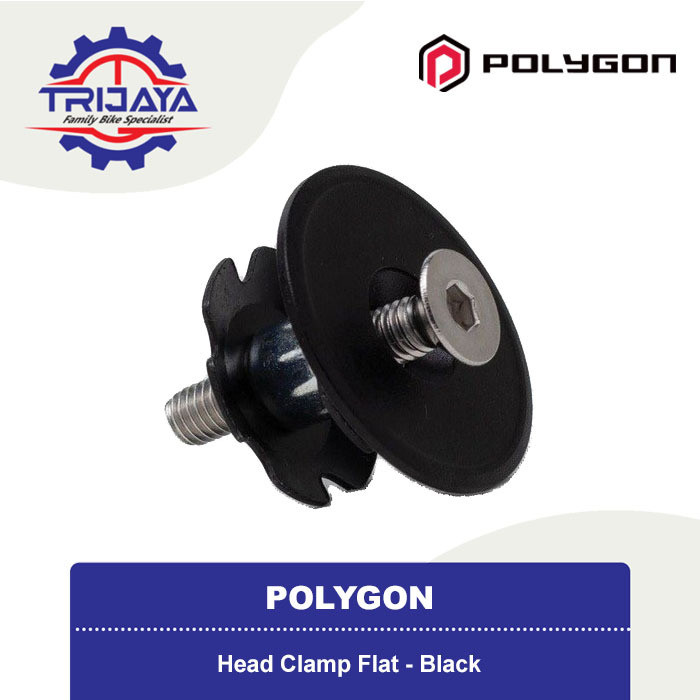 Polygon Head Cap Flat for Fork Starnut Jangkar Fork Sepeda
