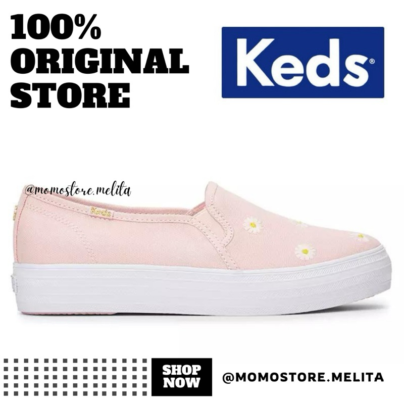 KEDS Triple Up Mb Pink Sepatu Wanita Branded Original Store