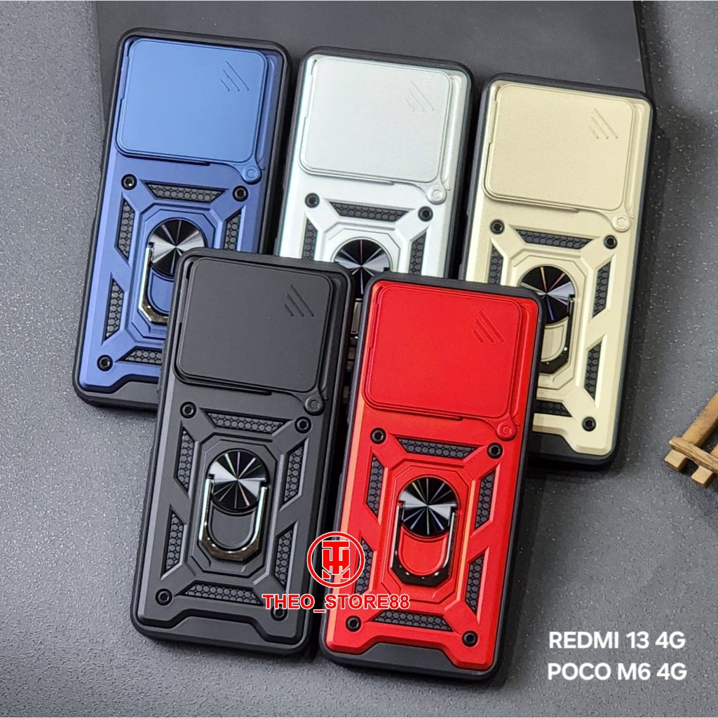 REDMI 13X REDMI 13 4G CASE ROBOT CASE TRANSFORMER SLIDE CASE TRANSFORMER REDMI 13X REDMI 13 4G