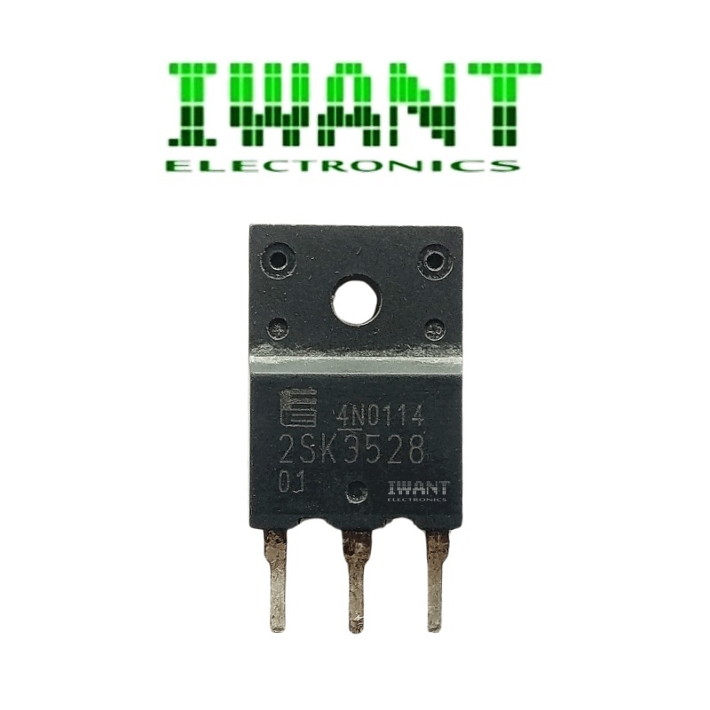 K3528 TRANSISTOR 2SK3528 MOSFET N CHANNEL SK3528 TO-3P PIN KAKI PENDEK
