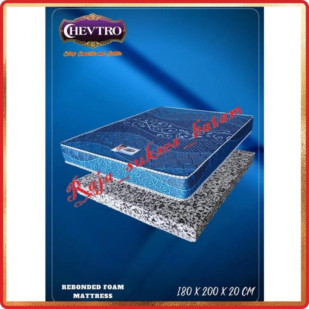 KASUR / MATRAS BUSA REBONDED CHEVTRO 180 X 200 KING BATAM