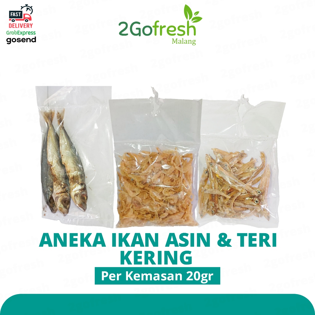 

Aneka Ikan Asin Kemasan - Enak Gurih - Sayuran Sayuran