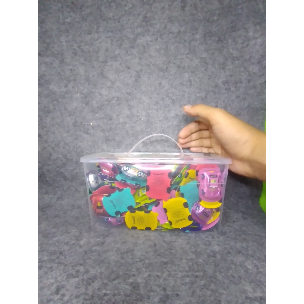 

Jelly Mix Car lucu cocok untuk cowo tapi cewe juga bisa, 1 Pak Isi 120 pcs