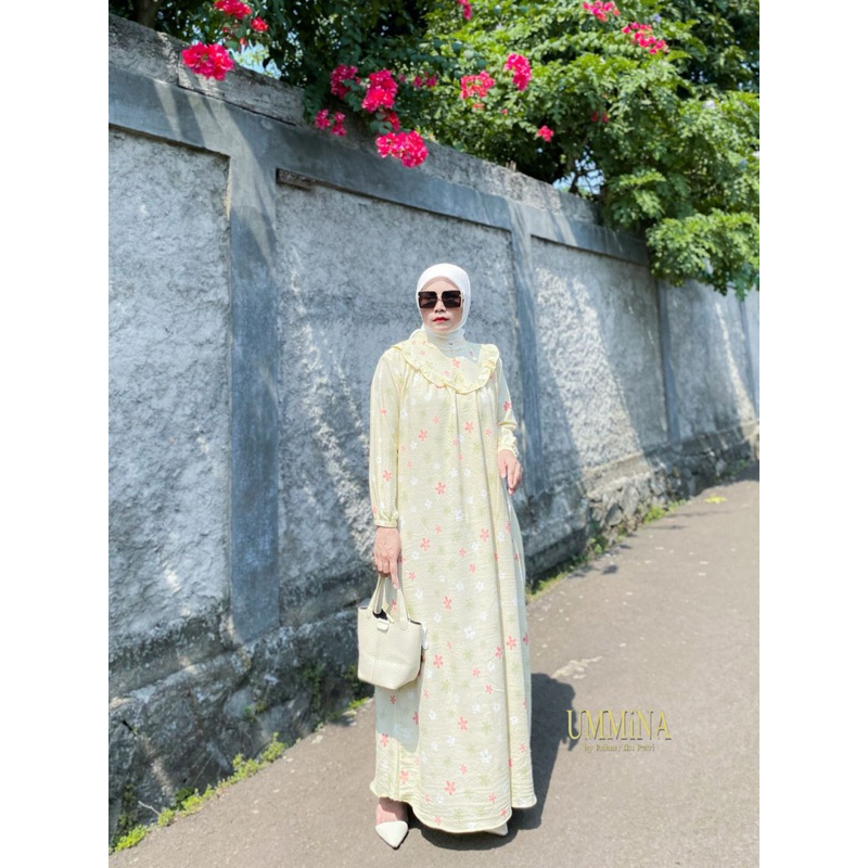 SHABBY DRESS,SHABBY DRESS KEKINIAN,DRESS CASUAL,DRESS BUNGA KECIL,DRESS MODERAN