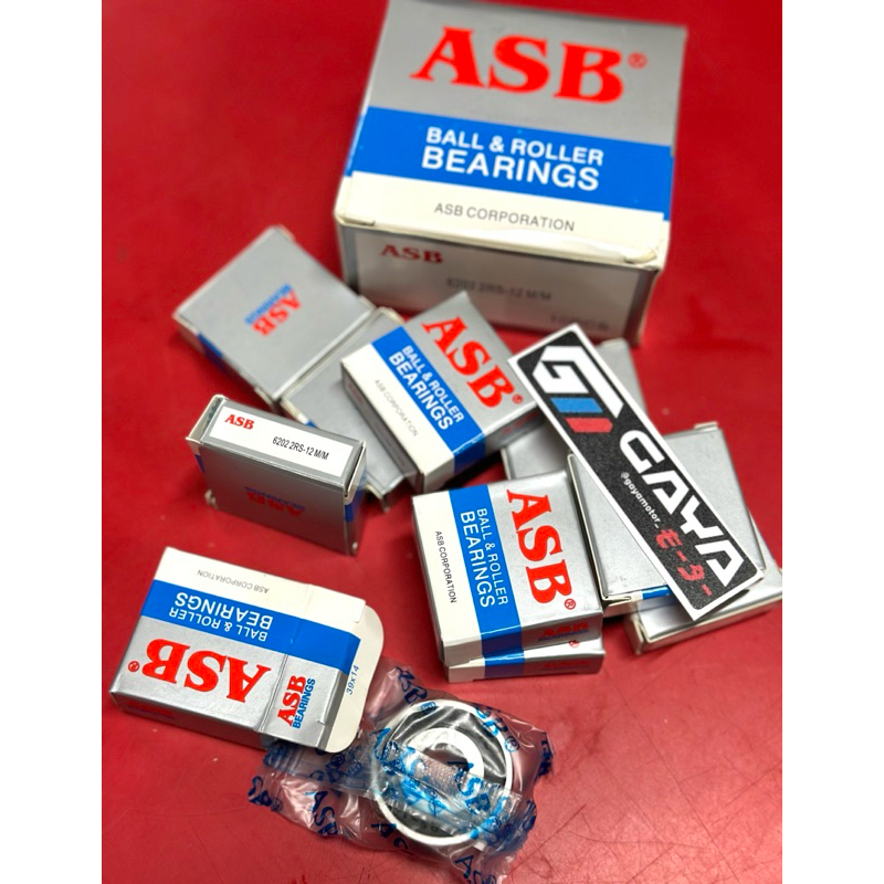 Bearings Bearing Laker klahar ASB 6202 2RS 12MM PNP Tromol Depan YAMAHA Pnp KE AS 12mm Depan HONDA