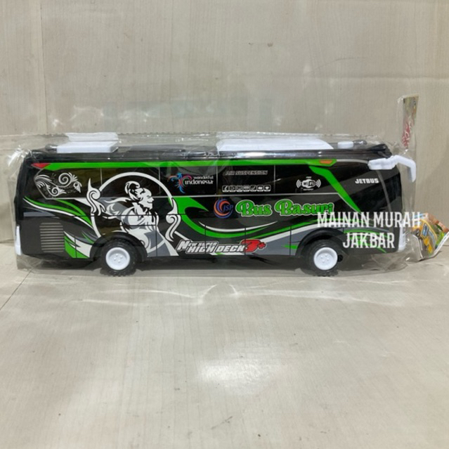 MAINAN ANAK MOBIL BUS BASURI SPION LAMPU DAN MUSIK BASURI LT60