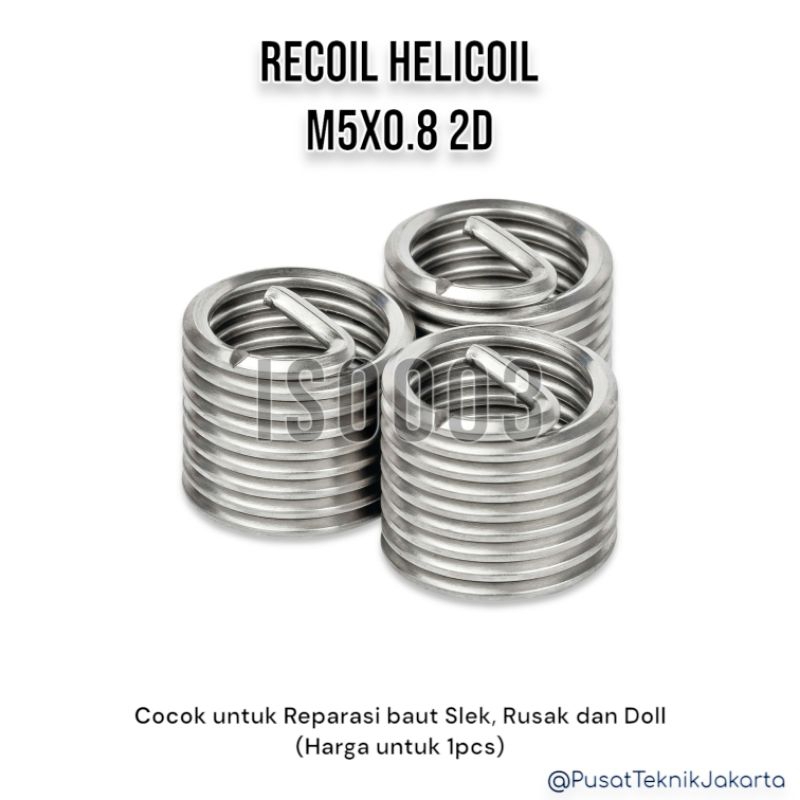 Recoil m5x0.8 2D recoil baut kunci 8 recoil baut 8 recoil drat 8