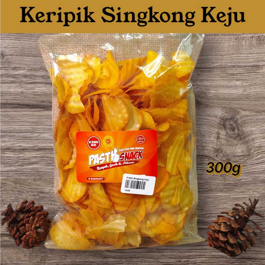 

KERIPIK SINGKONG KEJU 300GR