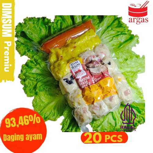 

Dimsum Ayam Premium Frozen MIX Isi 20 Pcs 10 Pcs FREE SAUS ARGAS