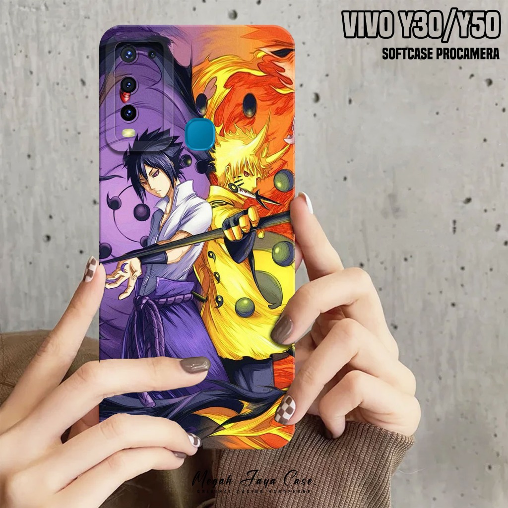 Casing Hp VIVO Y30/Y50 - Case Hp VIVO Y50/Y30 Motif Anime NRT - Mika Hp - Cover Hp - Softcase Hp VIV