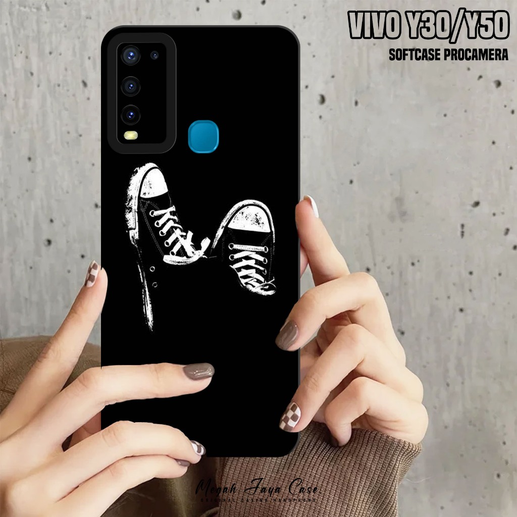 Casing Hp VIVO Y30/Y50 - Case Hp VIVO Y50/Y30 Motif BLCK - Mika Hp - Cover Hp - Softcase Hp VIVO Y50