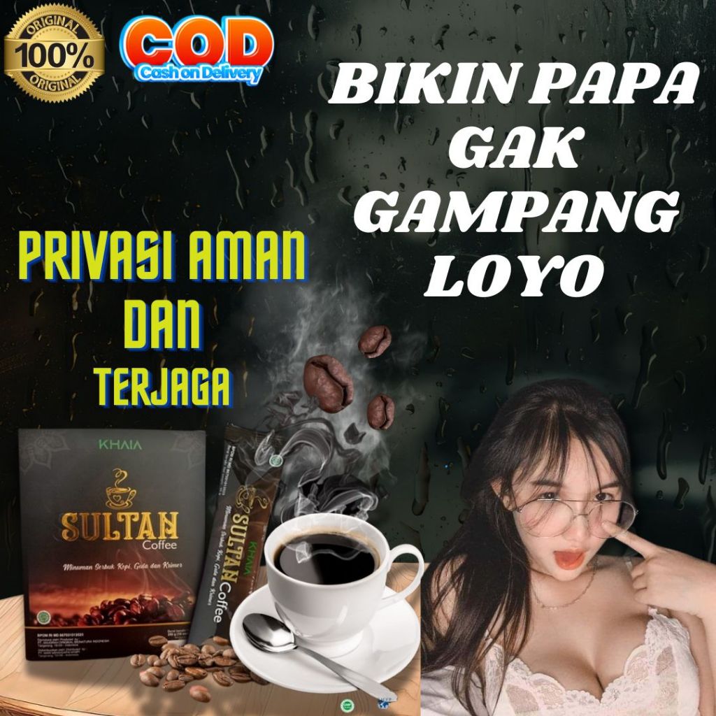 

KHAIA SULTAN KOPI 100% ORIGINAL 10 SACHET | Kopi Kuat Tahan Lama Monceer