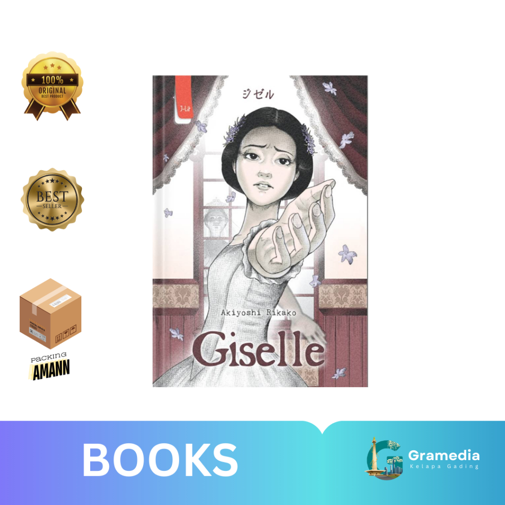 Gramedia MKG - Novel Giselle - Akiyoshi Rikako