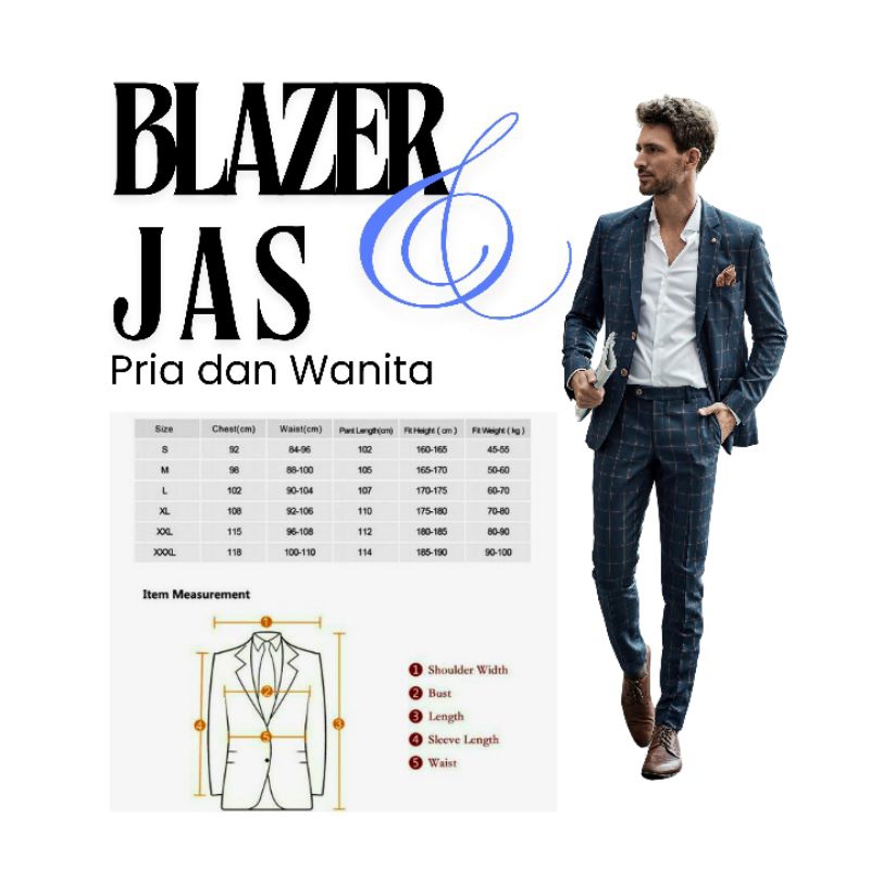 JAS BLAZER BRANDED
