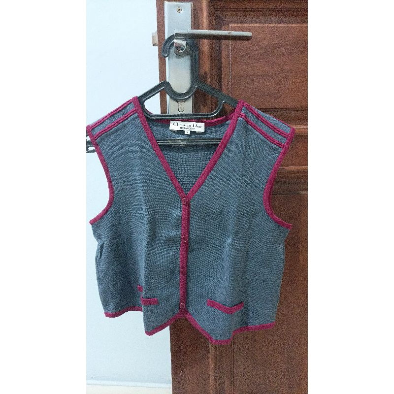Vest Abu Crop Plove Brand Christian Dior