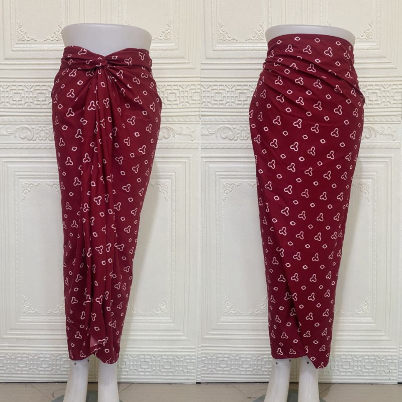 lilit instan Jumputan Rok Lilit Instan Motif Jumputan Batik Indonesia Jumputan / batik jumputan