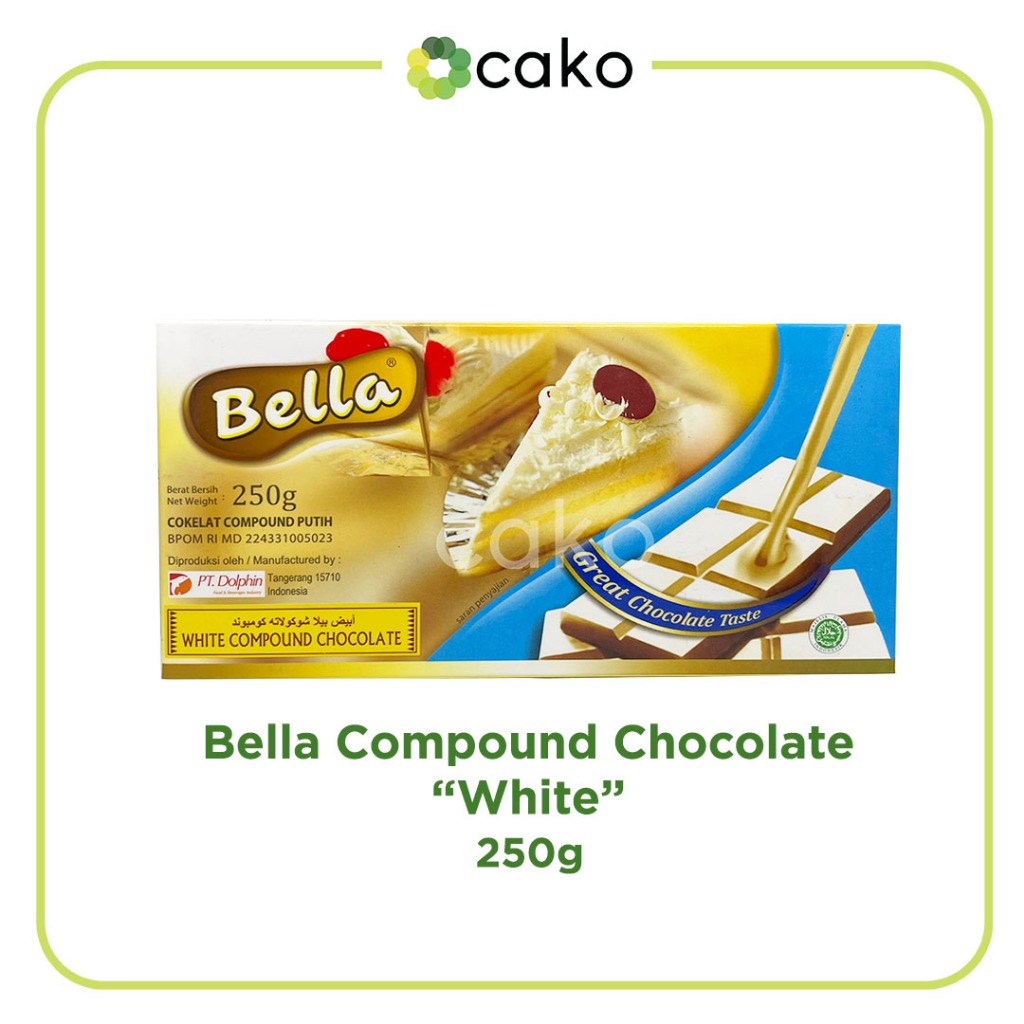 

Bella Compound White Chocolate 250gr