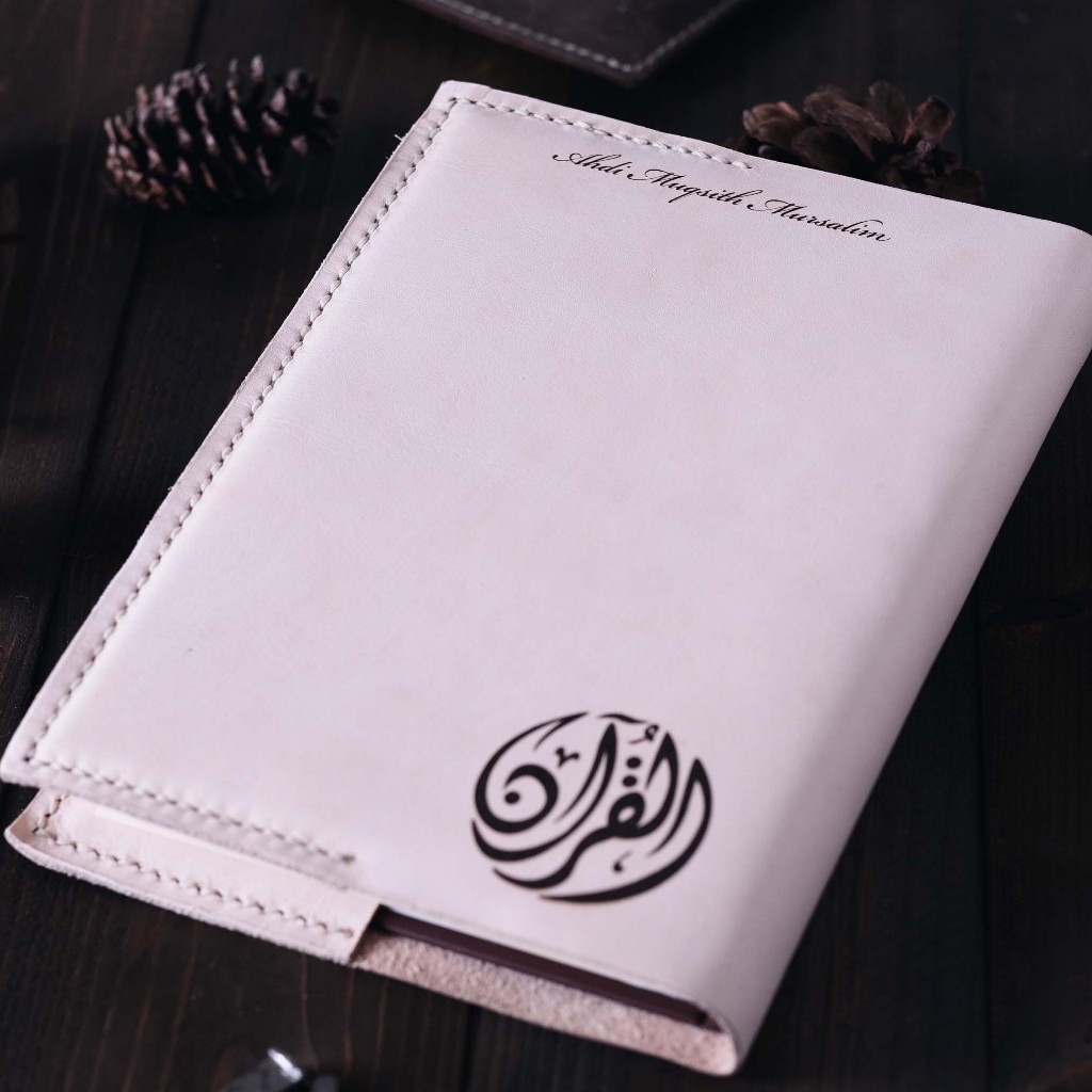 Al Quran Custom Nama Tajwid Terjemah, Cover Kulit Asli, Mahar Pernikahan