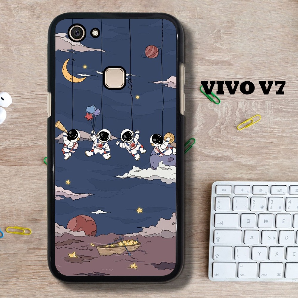 [A82] CASING HANDPHONE VIVO V7 CASE VIVO V7 CUSTOM CASE AESTHETIC KEREN LUCU VIRAL TERBARU