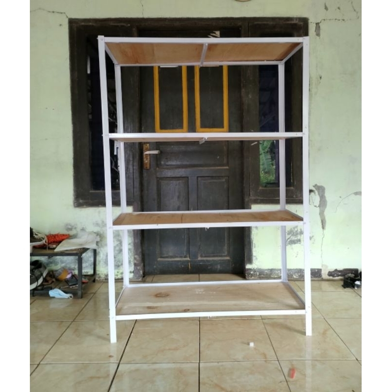 custom rak aquarium 4susun