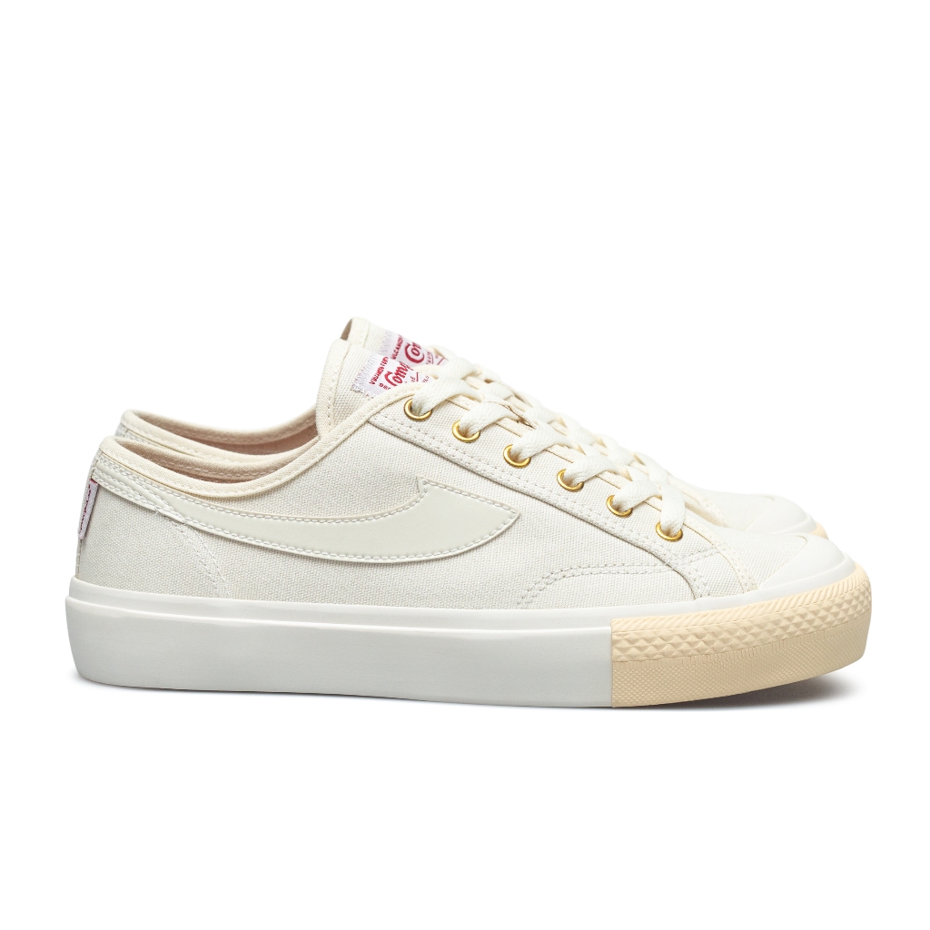 Sepatu Compass Gazelle Low Cream
