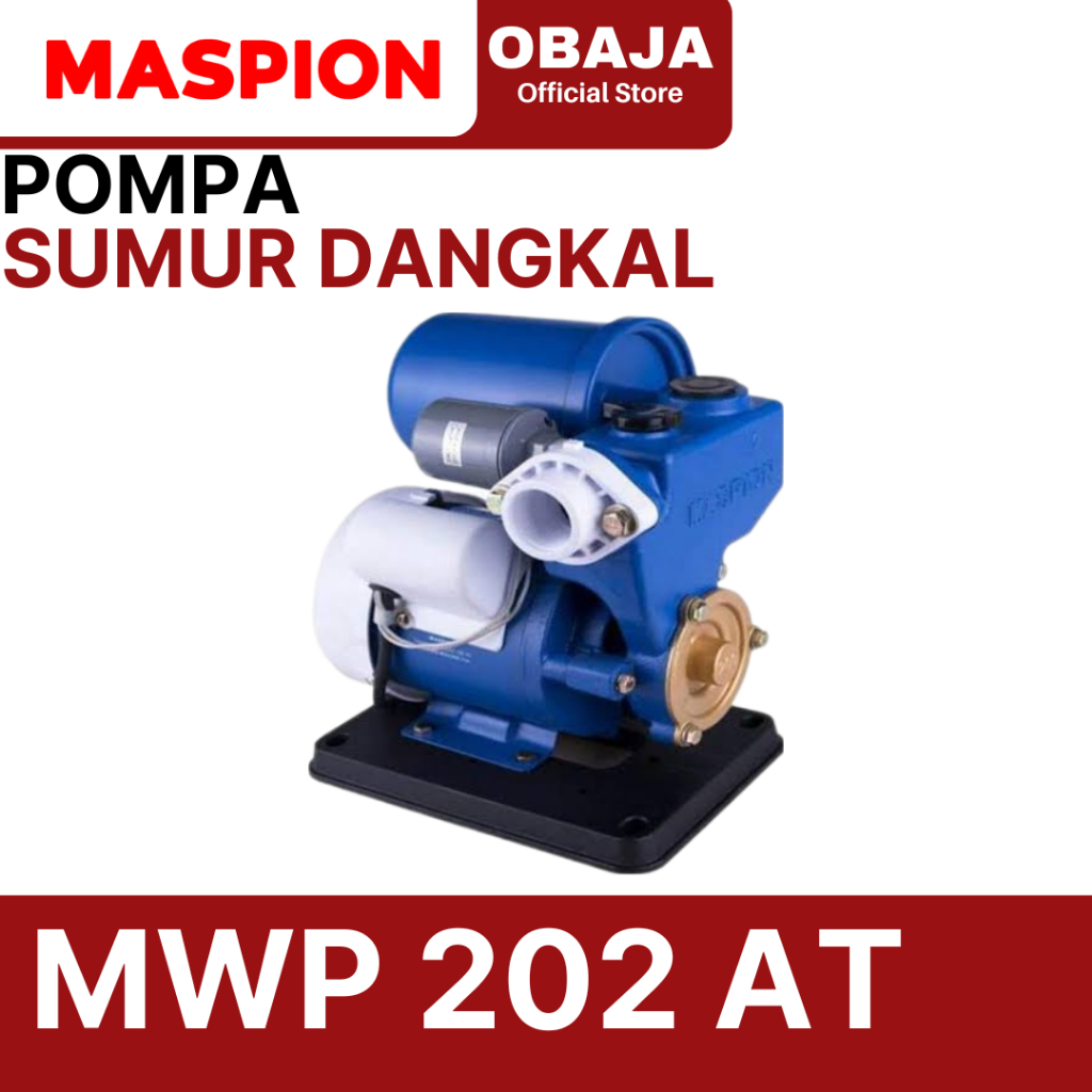 Maspion MWP 202 AT / Pompa Air Sumur Dangkal MWP 202 AT Maspion