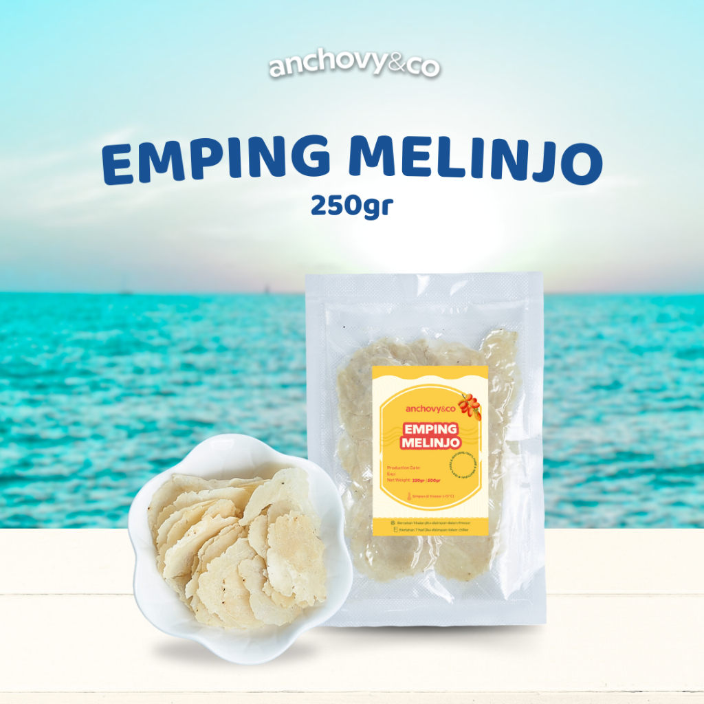 

Emping Basah Melinjo 250gr | Anchovyandco